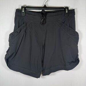 Lululemon Women's Black adjustable dance studio Shorts size 6